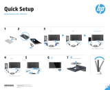 HP EliteDisplay S270c 27-in Curved Display Asennusohje