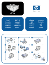 HP Color LaserJet 500-sheet Optional Input Tray Käyttöohjeet