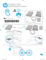 HP Jetdirect 3100w BLE/NFC/Wireless Accessory Asennusohje