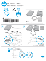 HP Jetdirect 3000w NFC/Wireless Accessory Asennusohje