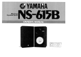 Yamaha NS-615 Omistajan opas