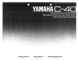 Yamaha Electone C-40 Omistajan opas