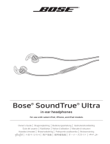 Bose SoundTrue® Ultra in-ear headphones – Apple devices Omistajan opas