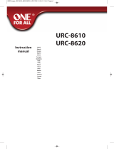 One For All URC-8610 Omistajan opas
