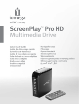 Iomega 34151 - ScreenPlay Pro HD Multimedia Drive Omistajan opas