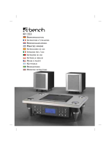 EBENCH KH 350 DESIGN AUDIO SYSTEM WITH CD PLAYER AND DIGITAL RADIO Omistajan opas
