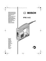 Bosch PTK 14 E Omistajan opas
