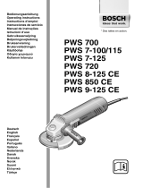 Bosch PWS 9-125 CE Omistajan opas