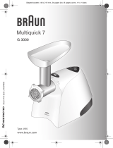 Braun G3000 Omistajan opas