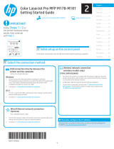 HP Color LaserJet Pro M180-M181 Multifunction Printer series Ohjekirja