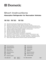 Dometic RM 7850 Omistajan opas