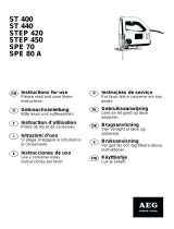 AEG ST 500 Ohjekirja