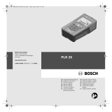 Bosch PLR 25 Omistajan opas