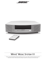 Bose Personal Music Center III Omistajan opas