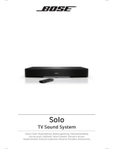 Bose Solo TV Sound Omistajan opas