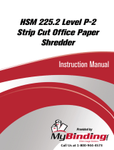 MyBinding HSM 225.2 Level 2 Strip Cut Ohjekirja