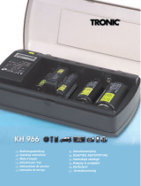 TRONIC KH 966 UNIVERSAL BATTERY CHARGER Omistajan opas