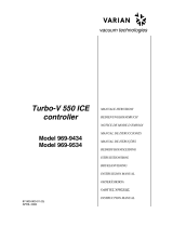 Varian Turbo-V 300 ICE Instructions For Use Manual
