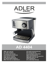 Adler AD 4404 Käyttö ohjeet