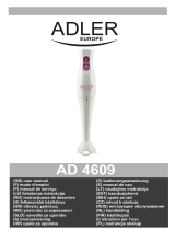 Adler AD 4609 Käyttö ohjeet