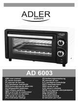 Adler AD 6003 Käyttö ohjeet