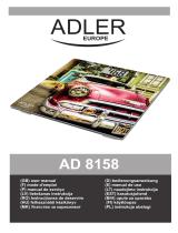 Adler AD 8158 Käyttö ohjeet