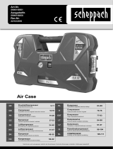 Scheppach Mobiler Kompressor "Air Case", 2 Liter, 8 bar, 230 Volt Ohjekirja