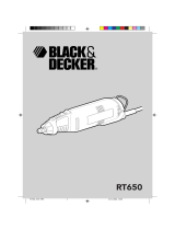 BLACK DECKER RT 650 Omistajan opas