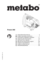 Metabo Power 260 Omistajan opas