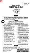 Ingersoll-Rand 280-S6 Instructions Manual