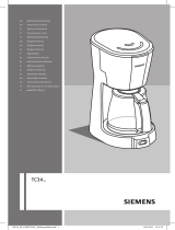Siemens TC3A0103 COFFEE MAKER Omistajan opas