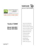 Varian Turbo-V 6000 Ohjekirja