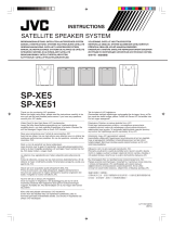 JVC SP-XE5 Ohjekirja