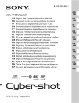 Sony Cyber-shot DSC-W360 Ohjekirja