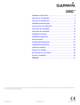 Garmin GRID (Dispositivo remoto de entrada da Garmin) Käyttö ohjeet