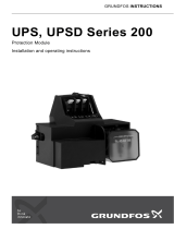 Grundfos UPSD 200 Series Installation And Operating Instructions Manual