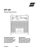 ESAB EPP-400 Plasma Power Source Ohjekirja