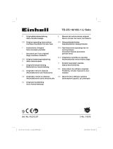 EINHELL TE-CS 18/165-1 Li - Solo Ohjekirja