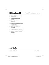 EINHELL Power X-Twincharger 3A Ohjekirja