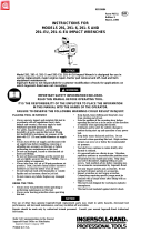 Ingersoll-Rand 291-EU Instructions Manual