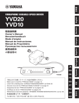 Yamaha YVD20 Omistajan opas