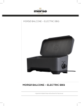 Morso Balcone - electric BBQ Käyttö ohjeet