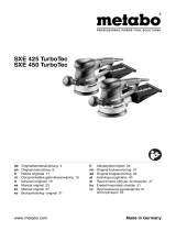 Metabo SXE 450 TURBOTEC Käyttö ohjeet