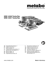 Metabo SRE 4351 TurboTec BUND Käyttö ohjeet