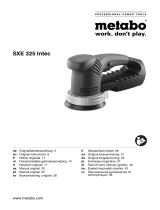 Metabo SXE 325 INTEC Käyttö ohjeet