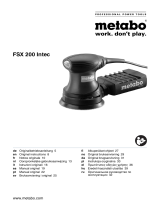 Metabo FSX 200 INTEC Käyttö ohjeet