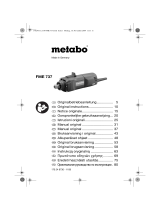 Metabo FME 737 Käyttö ohjeet