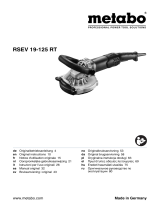 Metabo RSEV 19-125 RT Käyttö ohjeet