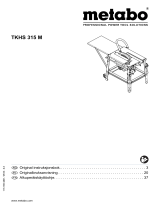 Metabo TKHS 315M 4,20 DNB Käyttö ohjeet