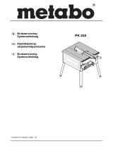 Metabo PK 255/3,40 DNB Käyttö ohjeet